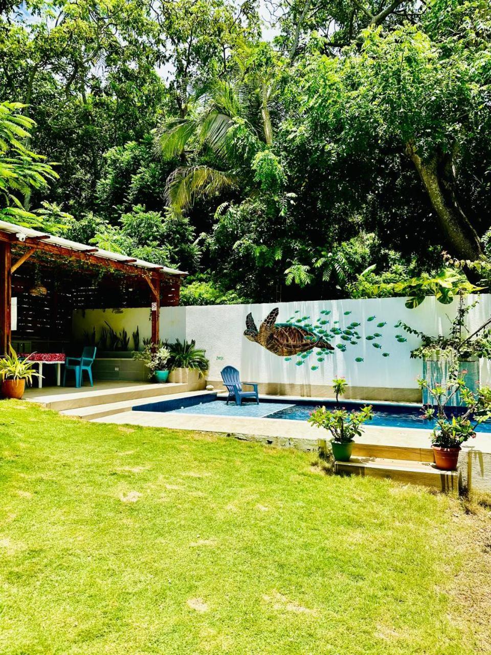 ホテル Palmare House San Andrés エクステリア 写真